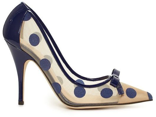 Kate Spade "Lisa" Polka Dot Pumps