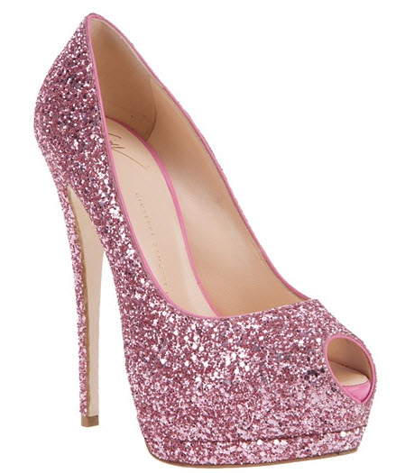 Giuseppe Zanotti Glitter Embellished Pump