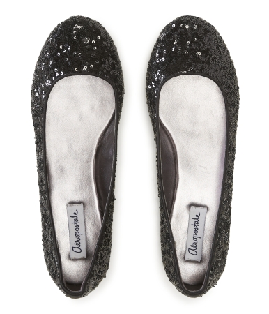 Sequin Ballet Flat