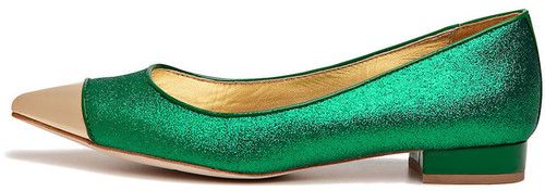 Festive Sparkly Ballet Flats