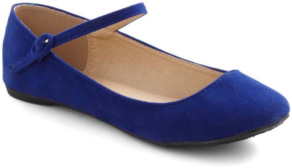 royal blue mary jane shoes