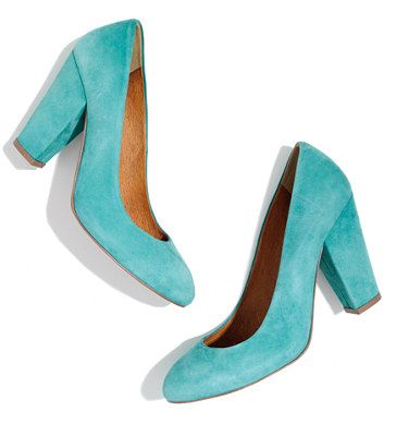 The Frankie Pump in Suede