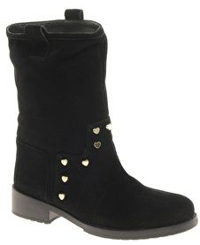 Love Moschino Heart Biker Boots