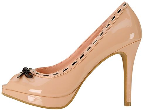 Women’s Kipsie Stitch Peep Toe Heel