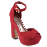 Journee Collection Chick Peep-Toe Platforms