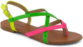 Neon Your Way Sandal