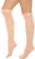 Free People the Rumi OTK Sock in Apricot