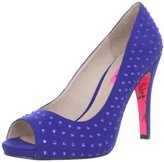 Betsey Johnson Women's Carrrie Open-Toe Pump