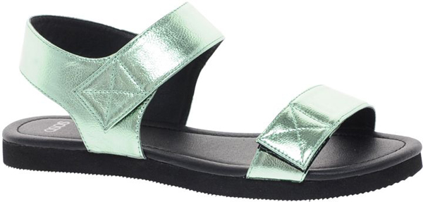 Metallic Flat Sandals