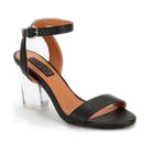 Deena & Ozzy Clear-Heeled Sandal