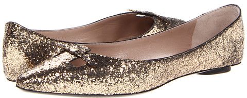 Marc Jacobs Glitter Flats