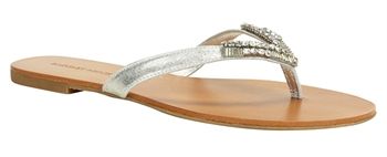 Badgley Mischka Alee Evening Thong Sandals