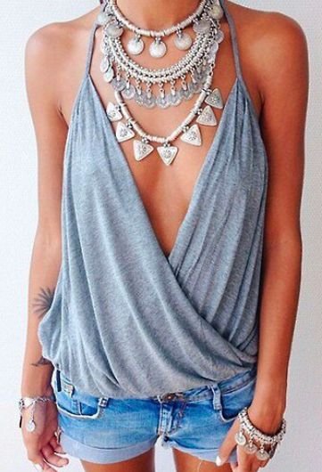 Jazz up a Simple Tank Top