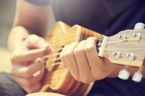 Musical instrument, Finger, Hand, Guitar, Plucked string instruments,