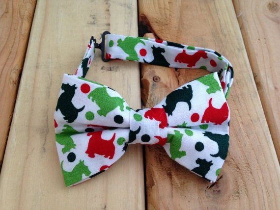 Funky Christmas Bow Tie