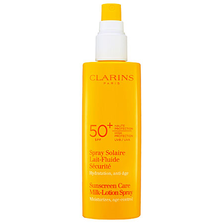 Clarins 50+ Sunscreen Care Milk-Lotion Spray