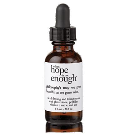 When Hope is Not Enough Facial Firming Serum