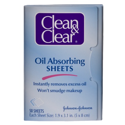 Clean & Clear Oil Absorbing Sheets