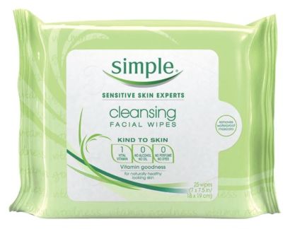 Simple Cleansing Facial Wipes