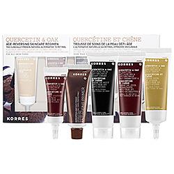 Korres Quercetin & Oak Age-Reversing Skincare Regimen Set