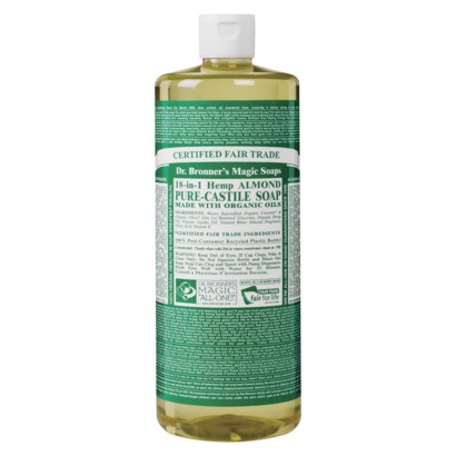 Dr. Bronner's Pure Castile Soap in Almond