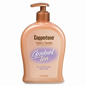 Coppertone Sunless Tanning Gradual Tan Moisturizing Lotion