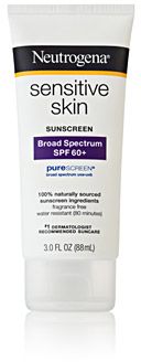 Neutrogena Sensitive Skin Sunscreen Lotion Broad Spectrum SPF 60+