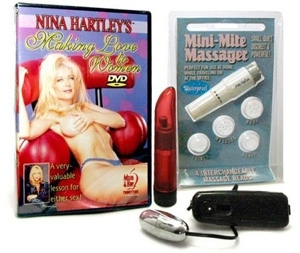 Nina Hartley's Making Love to Women Adult Sex Toy Kit