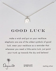 Good Luck Elephant Necklace