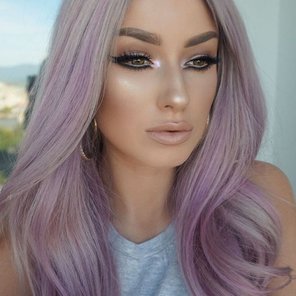 hair, human hair color, color, face, pink,