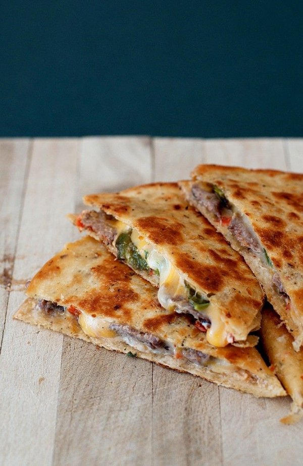 Jalapeno Popper Steak Quesadilla