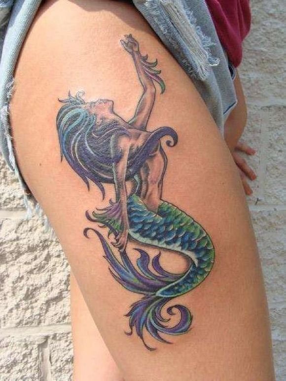 24 The Most Popular Mermaid Tattoo Designs