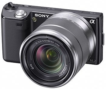 Sony Alpha NEX 5 Compact Interchangeable Lens Digital Camera Two-Lens Outfit W/18-55mm & 16mm Sony Zoom Lens