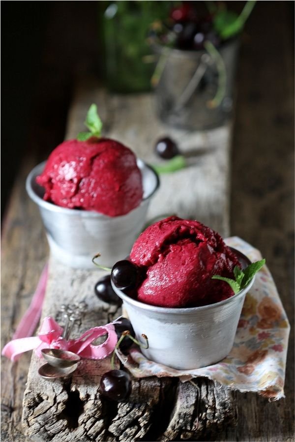 Cherry Frozen Yogurt