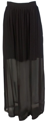 Antipodium Haughty Culture Sheer Maxi Skirt