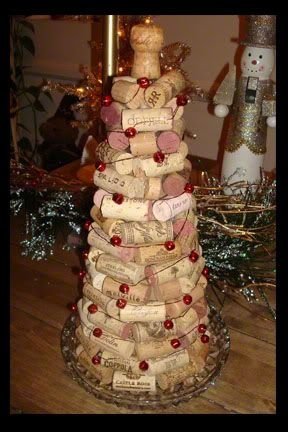 Wine Cork Christmas Tree