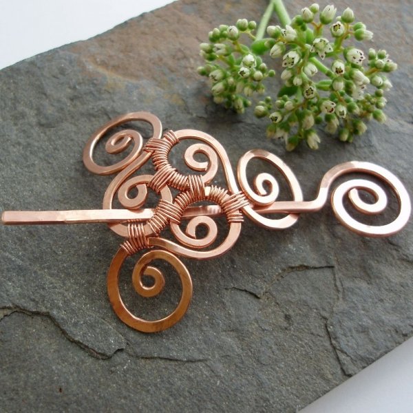 Celtic Hair BARRETTE