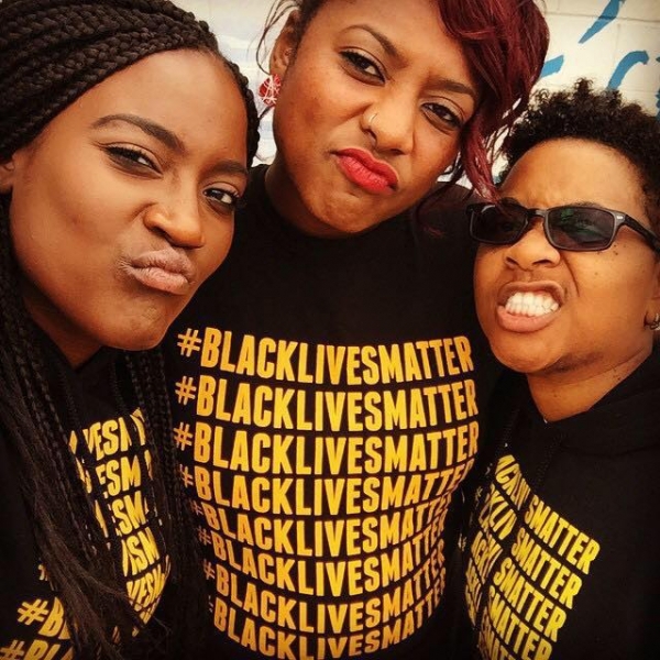 Alicia Garza, Patrisse Cullors and Opal Tometi