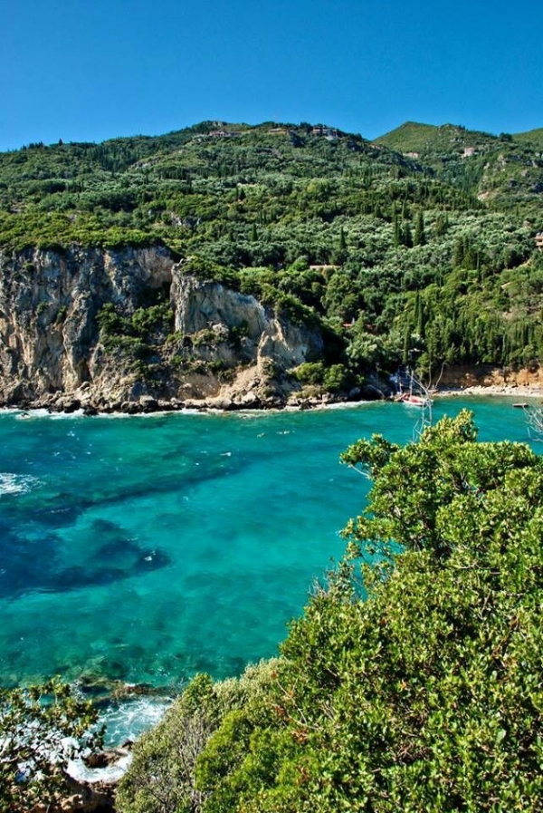 Paleokastritsa Beach, Paleokastritsa, Corfu