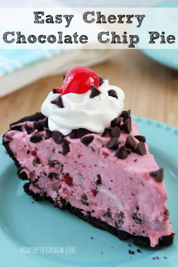 Cherry Chocolate Chip Pie