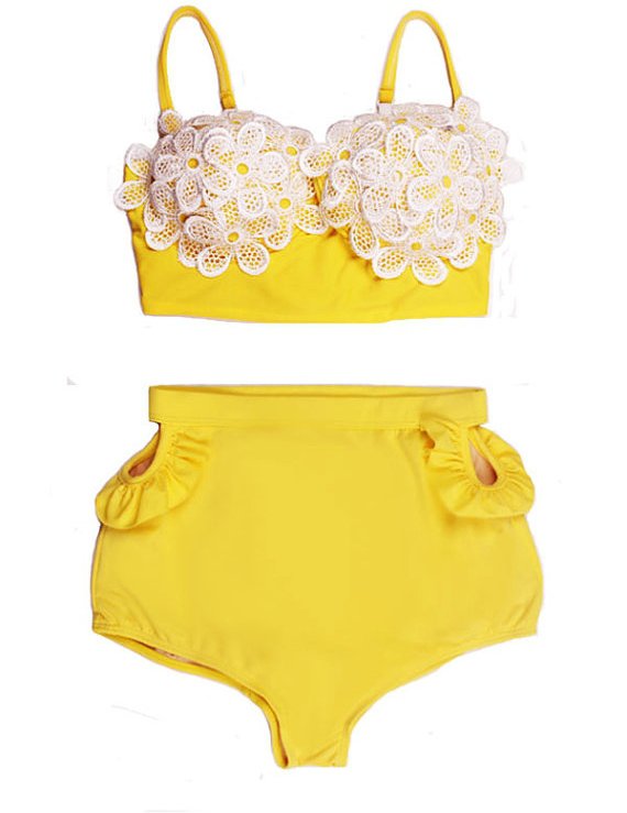 A Yellow Swimsuit Will Make Your Summer out of This World ...