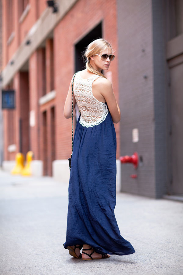 Boho-Chic in a Maxi Dress