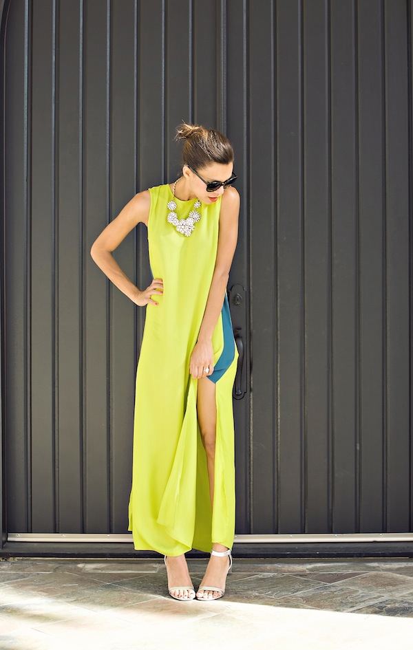 Colour Pop Maxi Dress