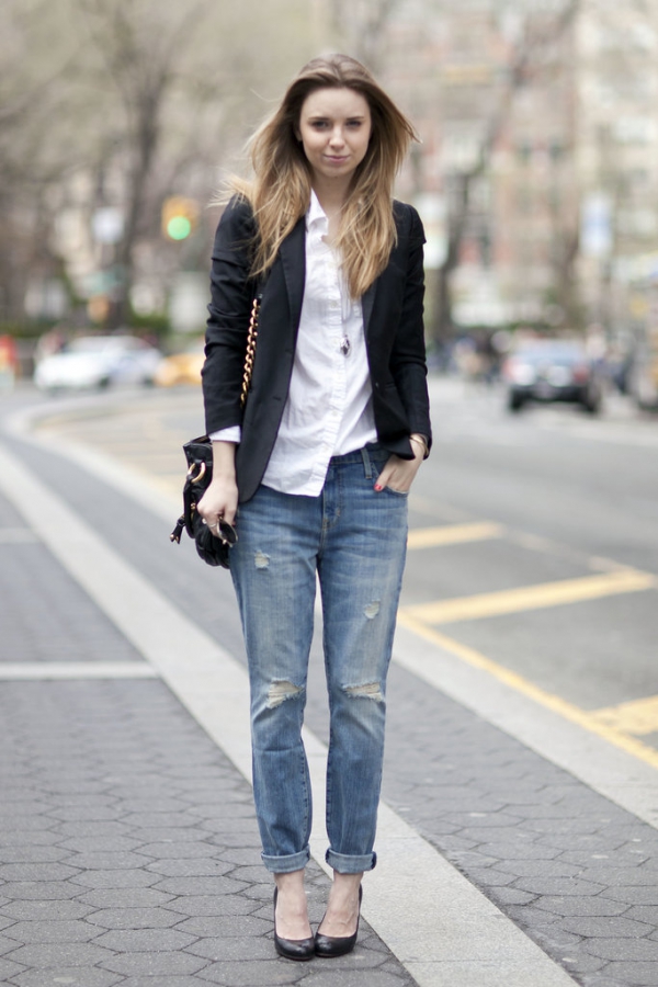 11 Street Style Ways To Wear Boyfriend Jeans