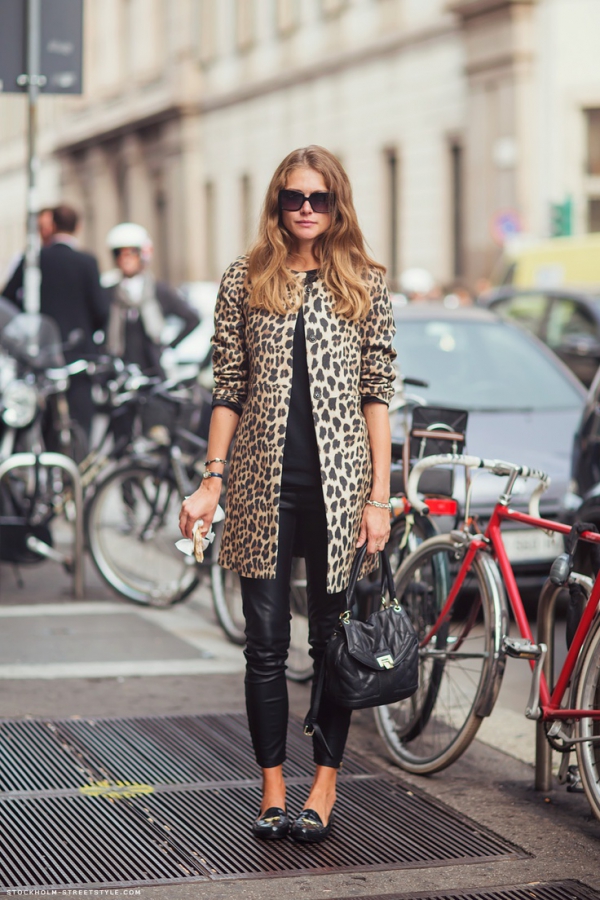 Leopard Print Coat