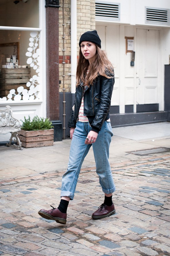 boyfriend jeans with doc martens