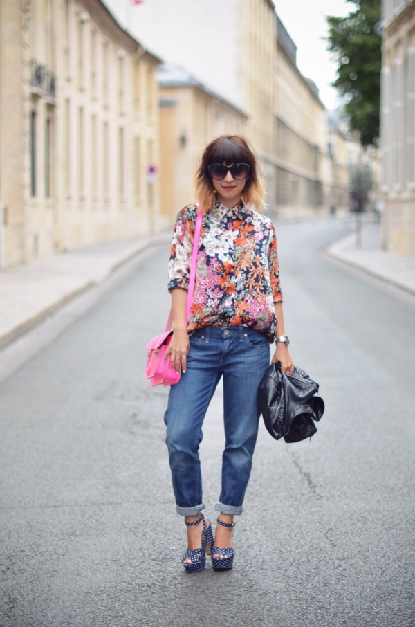 Denim and Florals