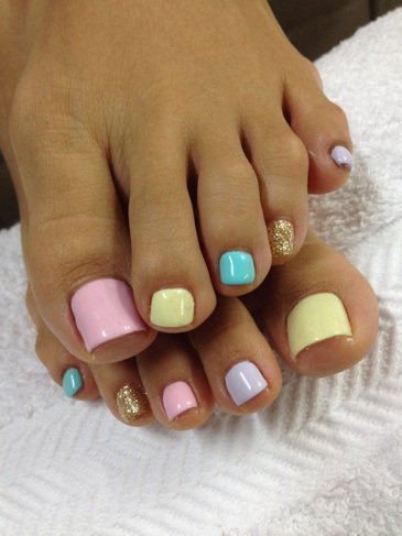 pedicure color ideas