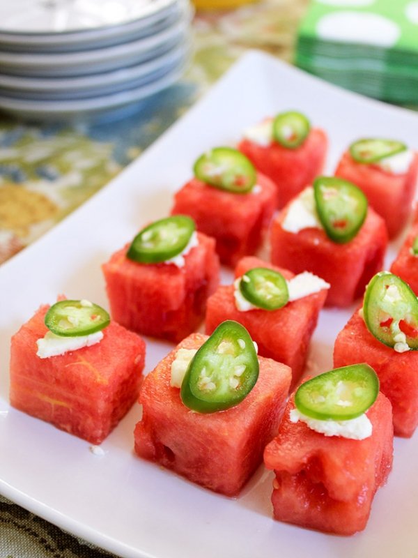 Watermelon and Salad