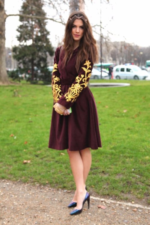 Embroidered Dress